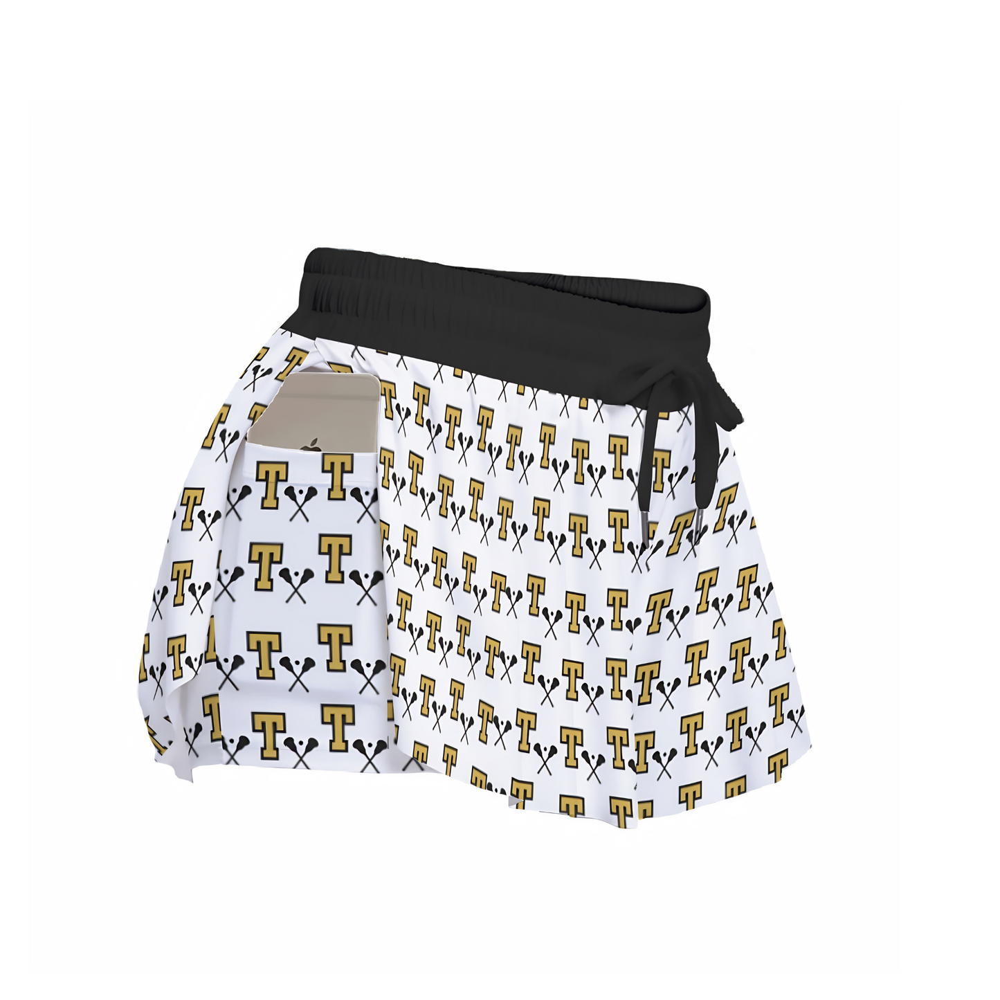 TRYLax Women's Butterfly Shorts - White Edition