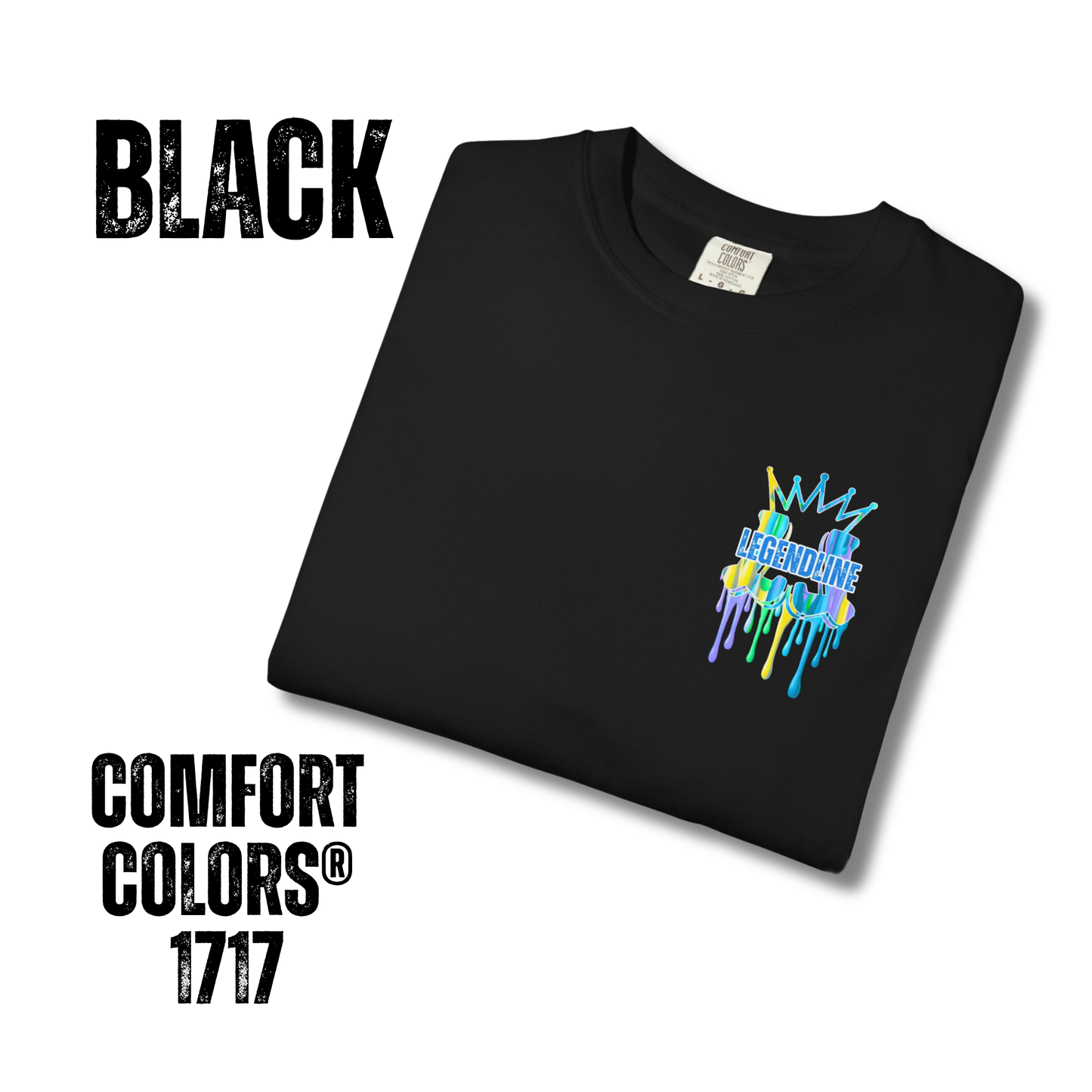 Adult Dripping Crowns "Next Level Legends" T-Shirt - Comfort Colors®