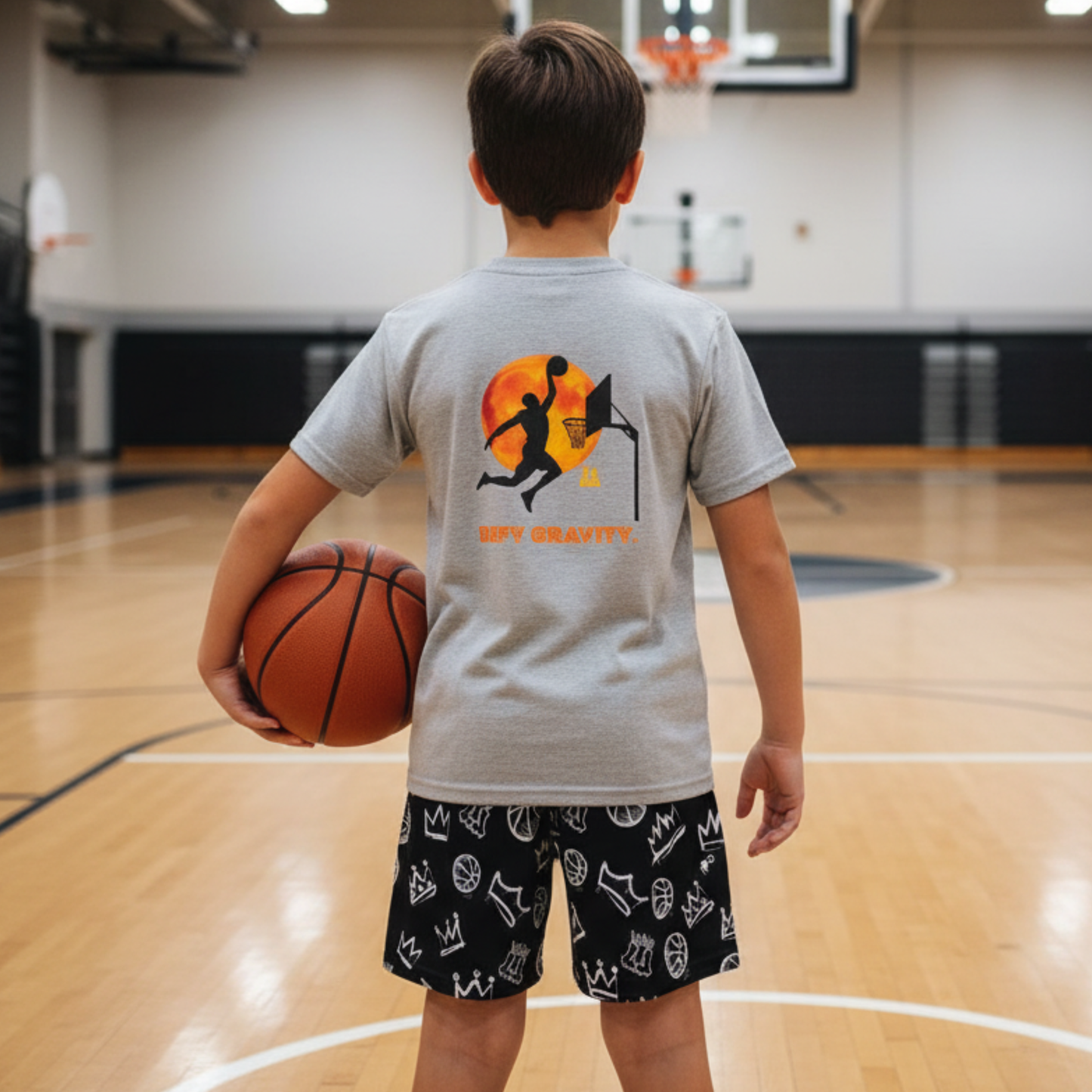 Youth Graffiti Basketball Shorts