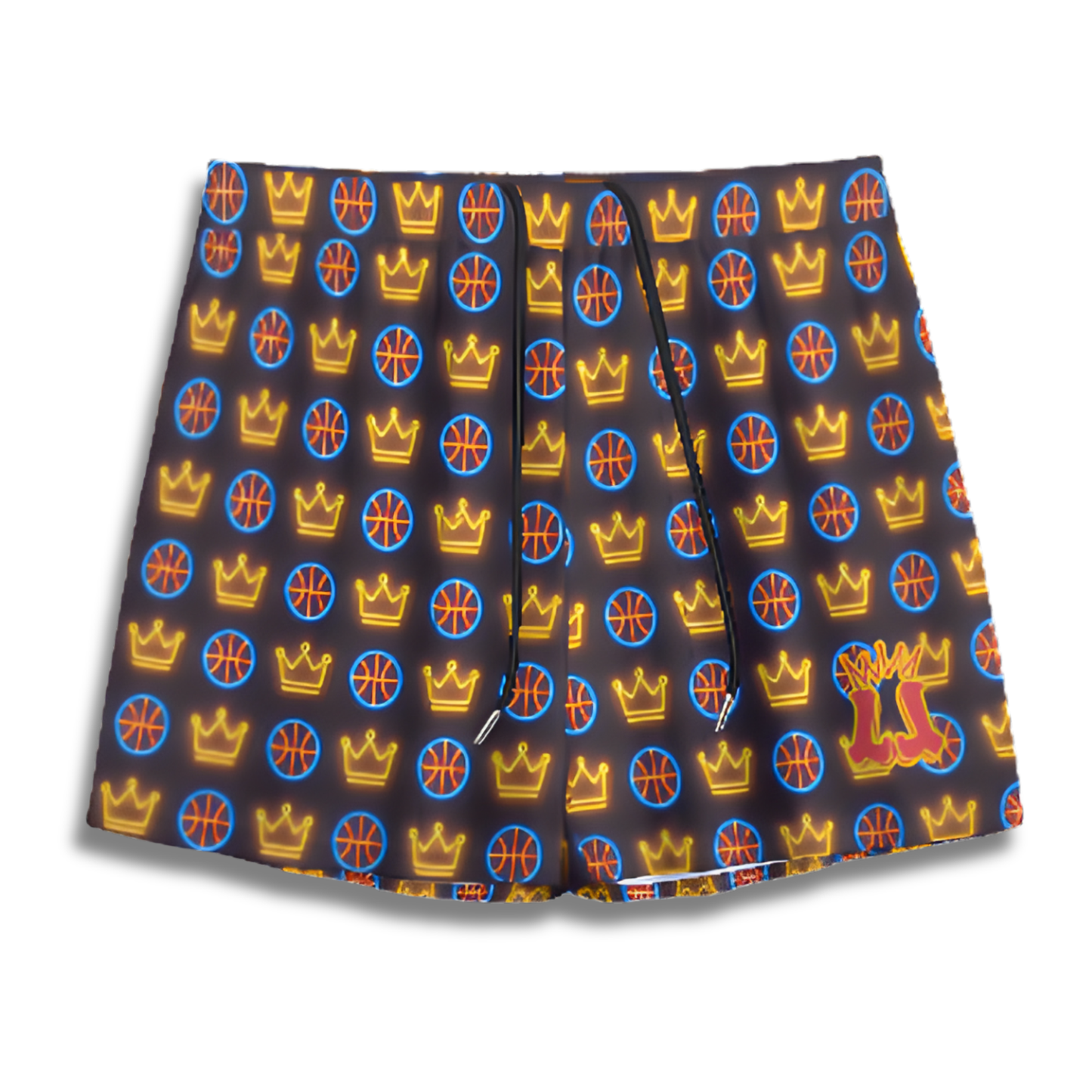 All-Over Print Basketball Dunk-King Shorts