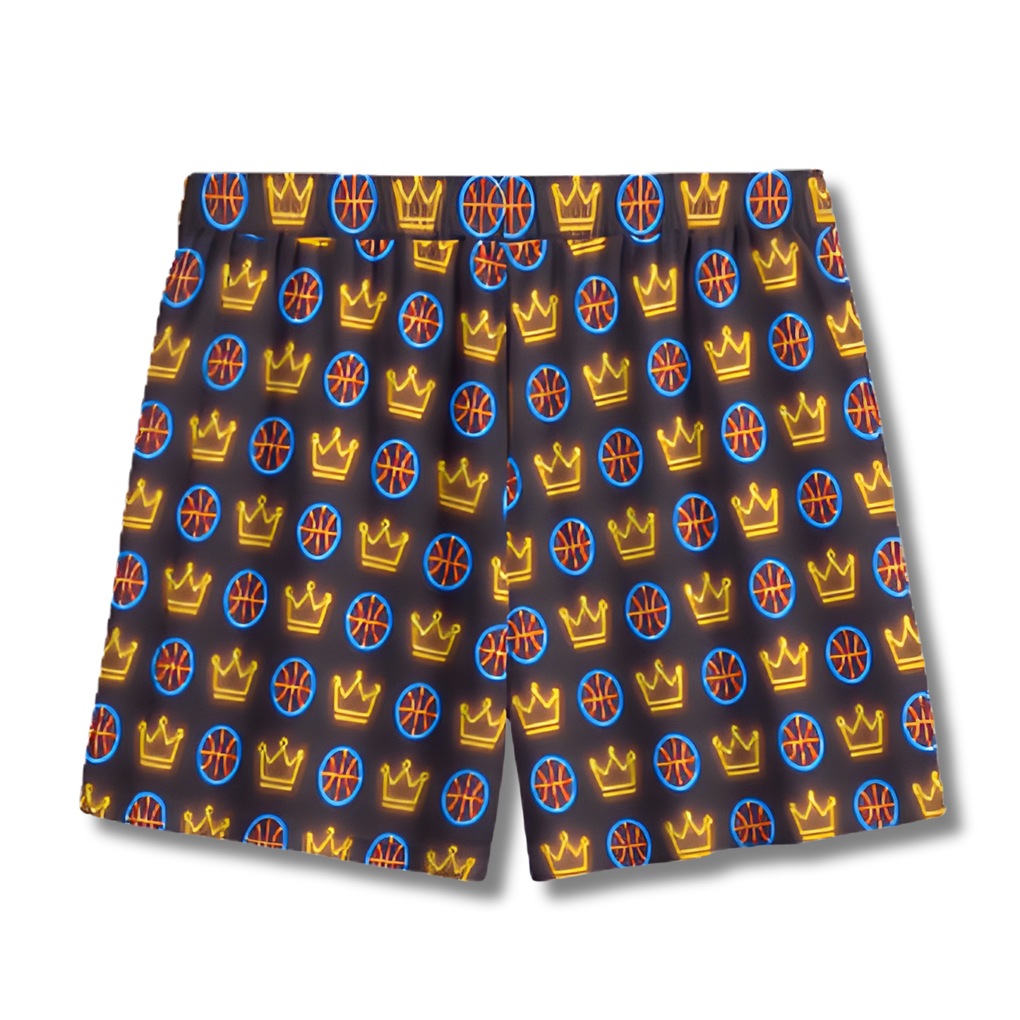 All-Over Print Basketball Dunk-King Shorts