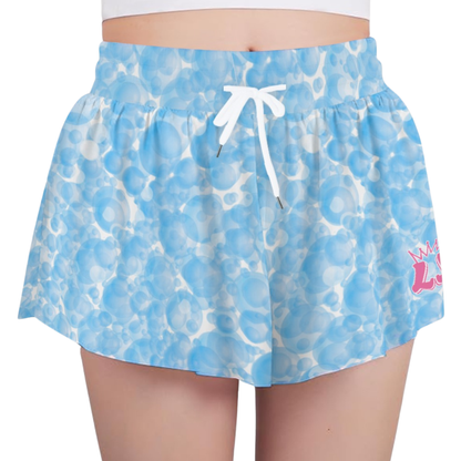 Girls Summer Bubbles Butterfly Shorts