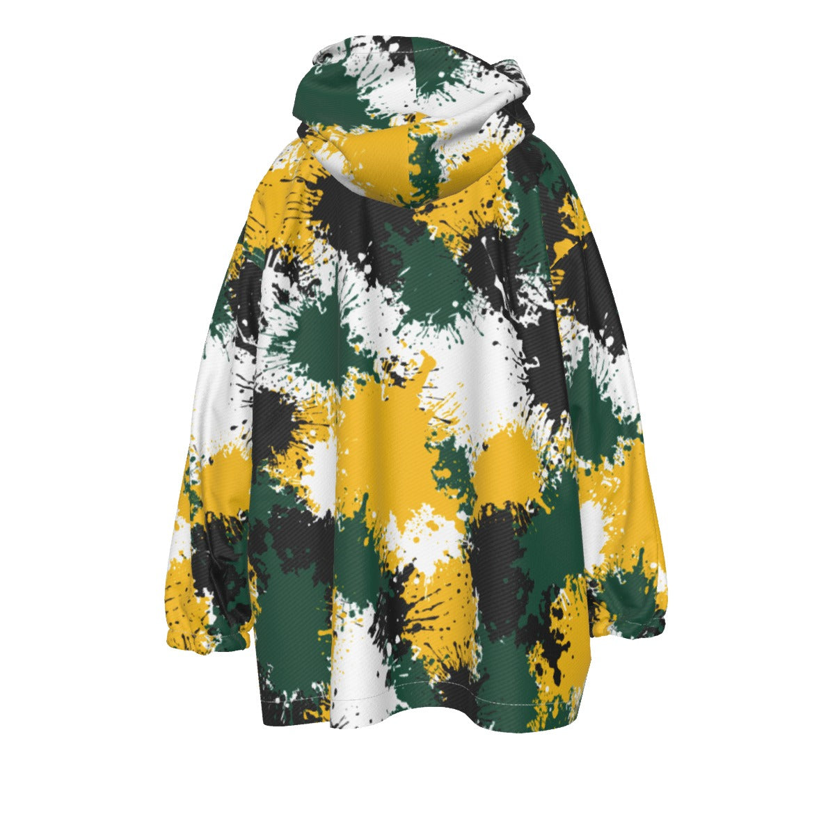 Adult Sturbridge Softball Sherpa Heavy Fleece Hoodie Blanket - Paint Splatter Edition