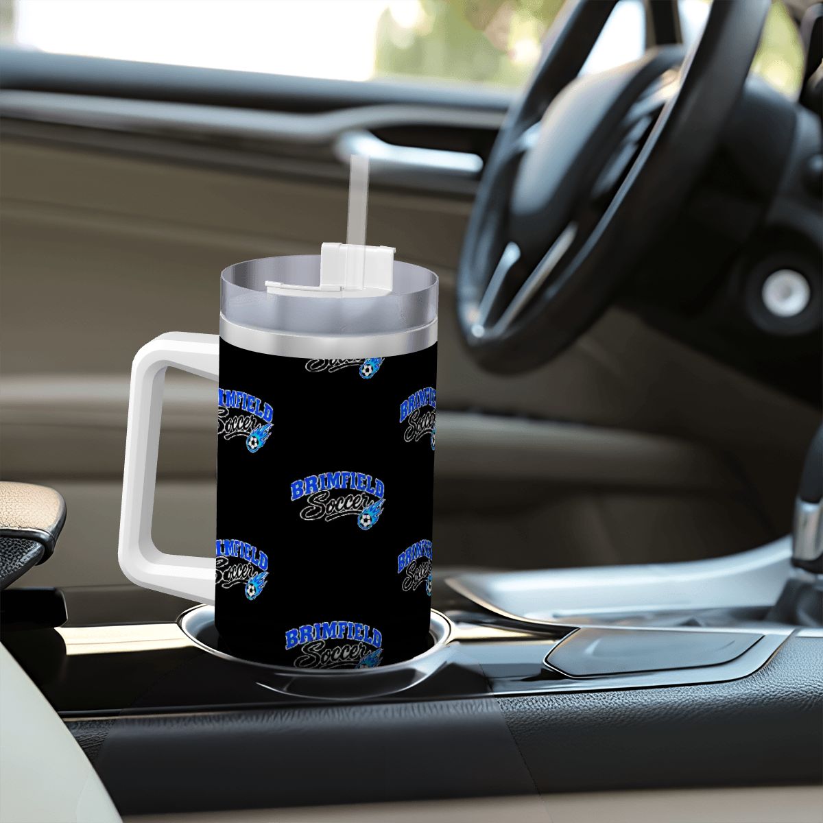 Brimfield Soccer Travel Mug (40 oz)