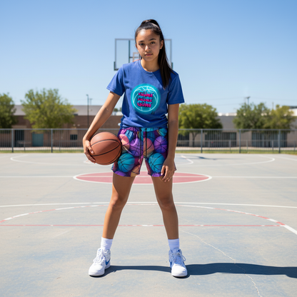 All-Over Print Adult Basketball Mesh Shorts