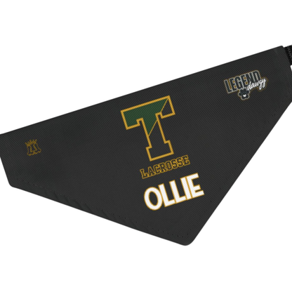 TRYLax Clip-On Pet Personalized Pet Bandana