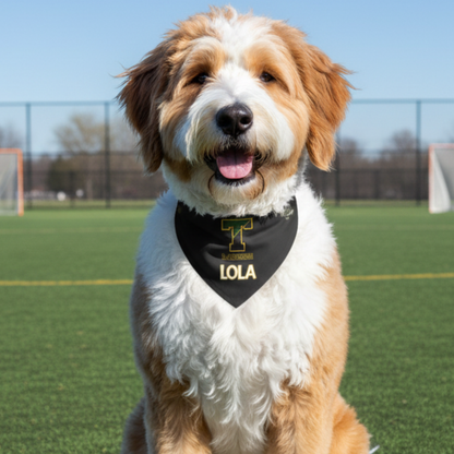 TRYLax Clip-On Pet Personalized Pet Bandana