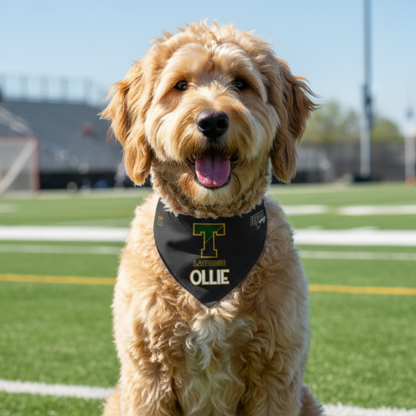 TRYLax Clip-On Pet Personalized Pet Bandana