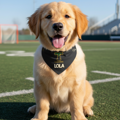 TRYLax Clip-On Pet Personalized Pet Bandana