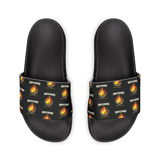 Youth Brimfield Inferno Softball Removable Strap Deco Brand Slides