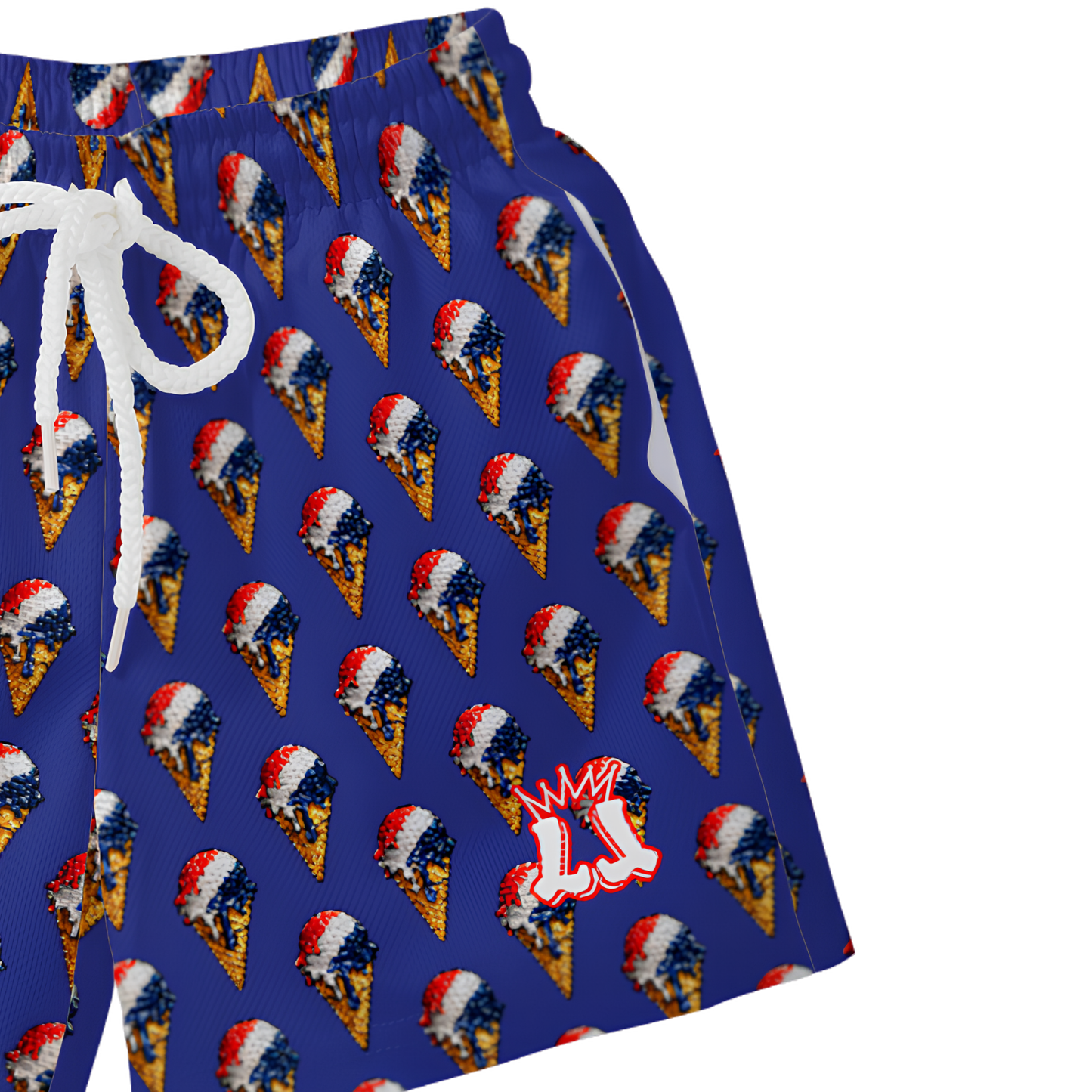 Toddler Mesh Shorts, Patriotic Golf Shorts for Kids