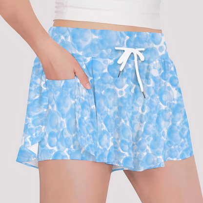 Girls Summer Bubbles Butterfly Shorts