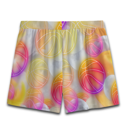 All-Over Print Adult Mesh Basketball Shorts: Defy Gravity