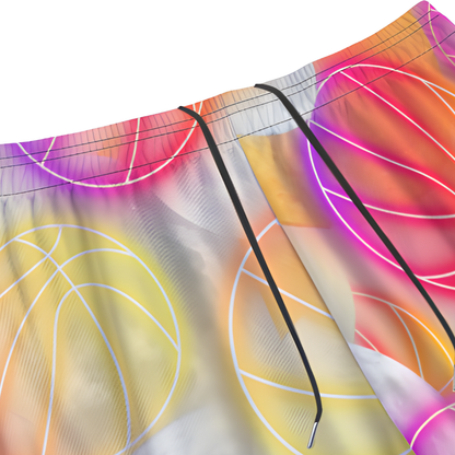 All-Over Print Adult Mesh Basketball Shorts: Defy Gravity