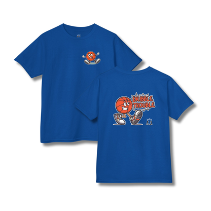 Youth Dribble Trouble Basketball T-Shirt
