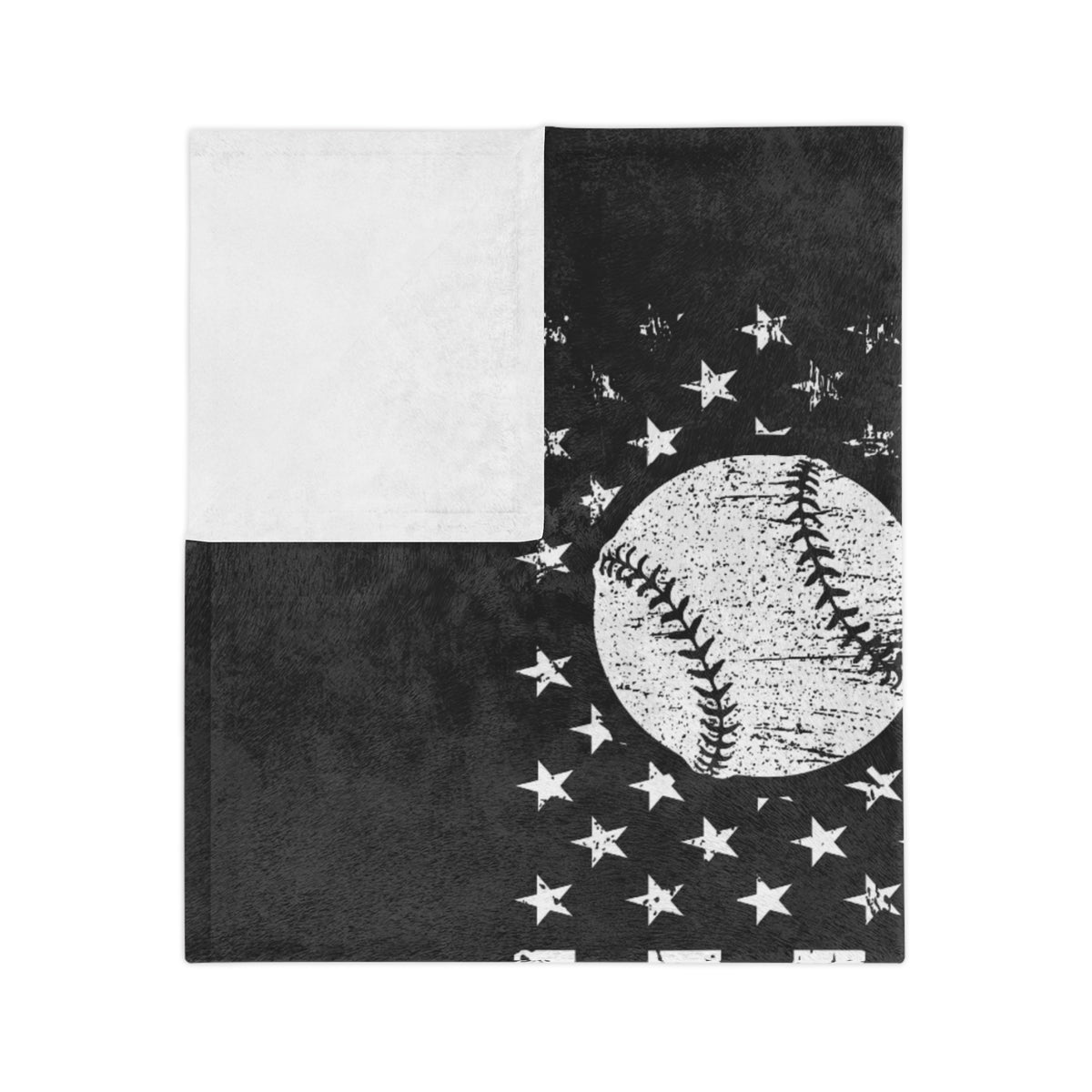 Quaboag Baseball Mom Minky Plush Blanket