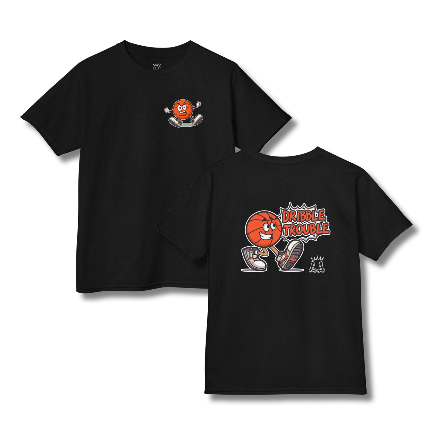 Youth Dribble Trouble Basketball T-Shirt