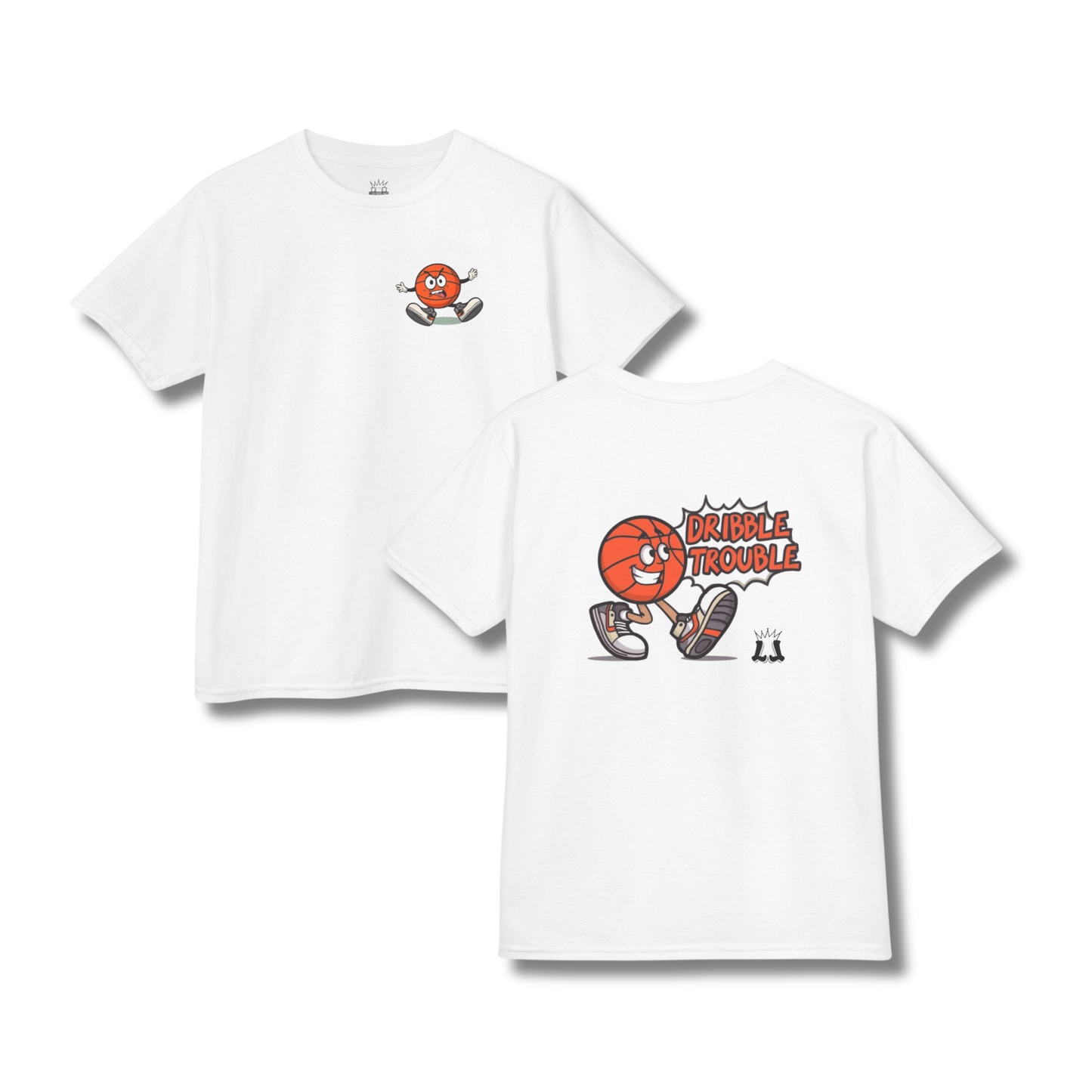 Youth Dribble Trouble Basketball T-Shirt