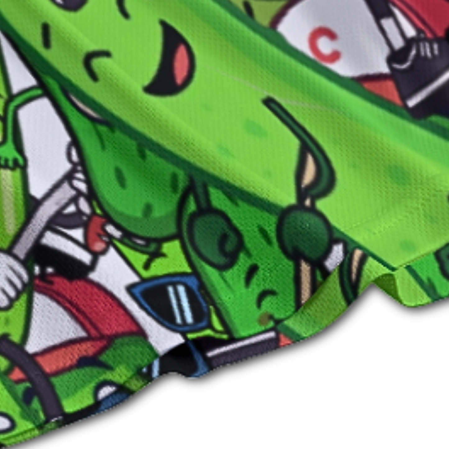 Adult Pickle Lovers Mesh Sports Shorts