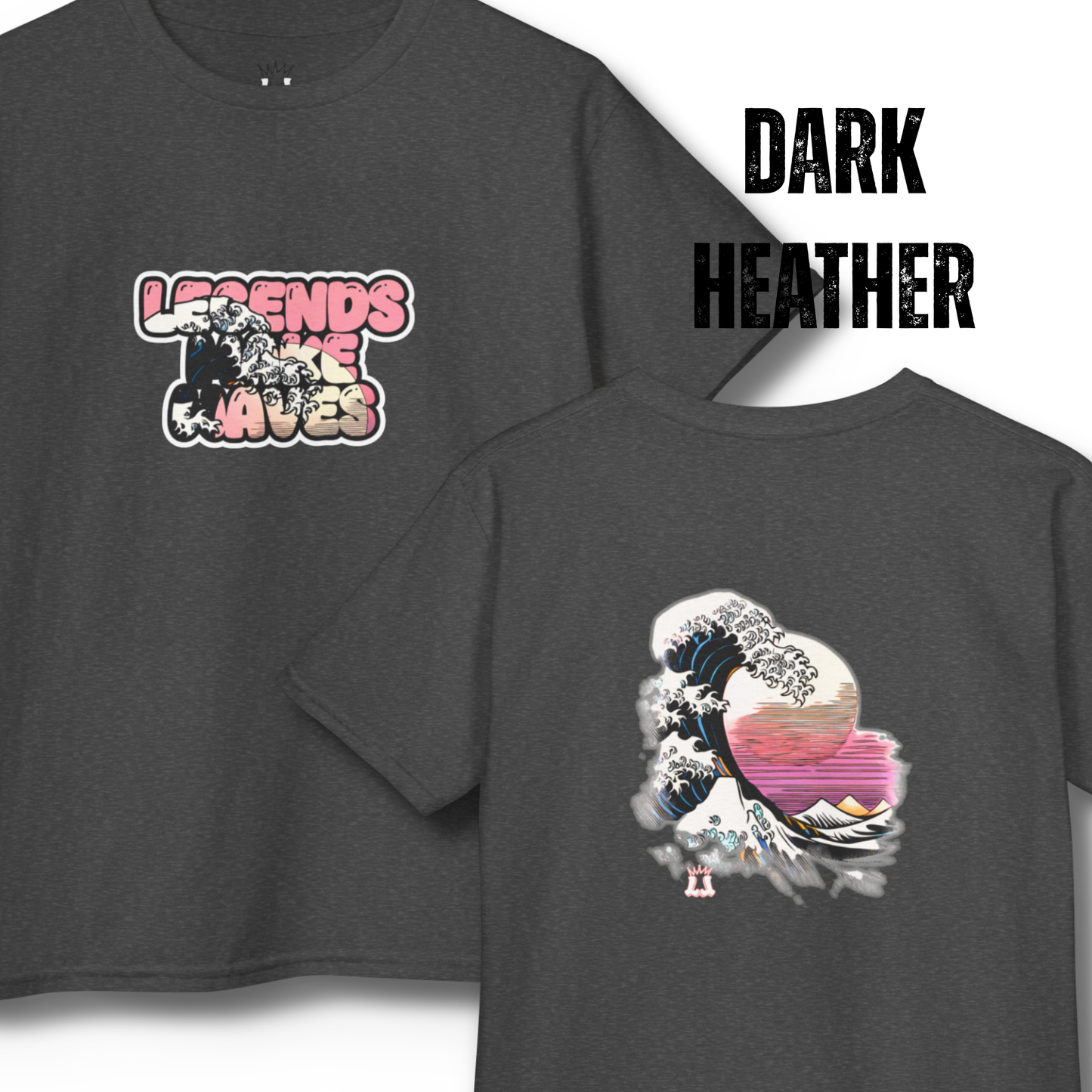 Youth Unisex T-Shirt, Sportswear, Casual Tee, Legends Make Waves