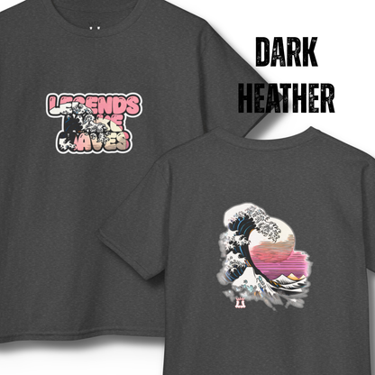 Youth Unisex T-Shirt, Sportswear, Casual Tee, Legends Make Waves