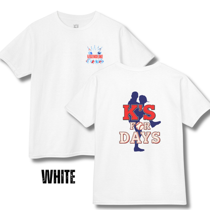 K's for Days Youth Baseball T-Shirt