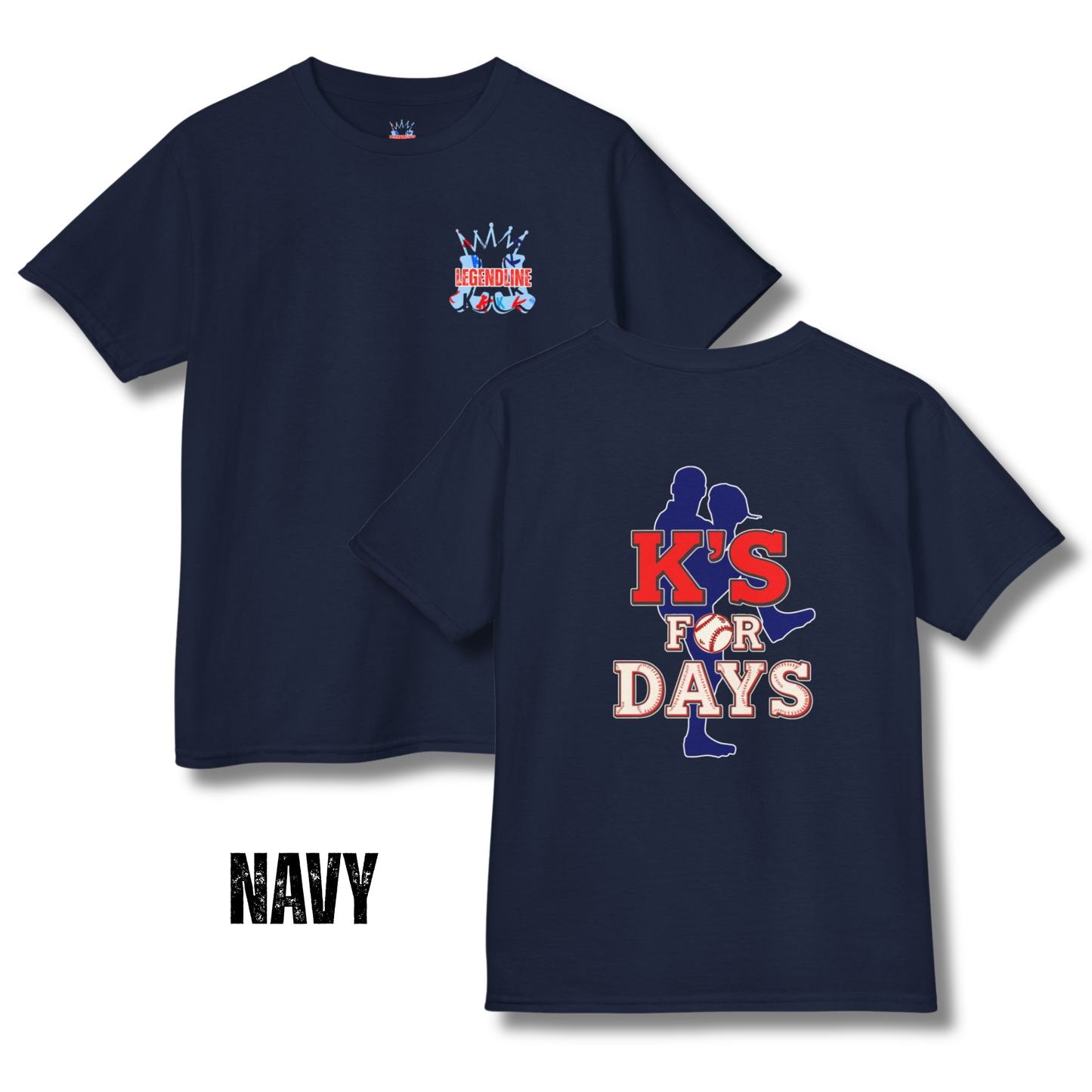 K's for Days Youth Baseball T-Shirt