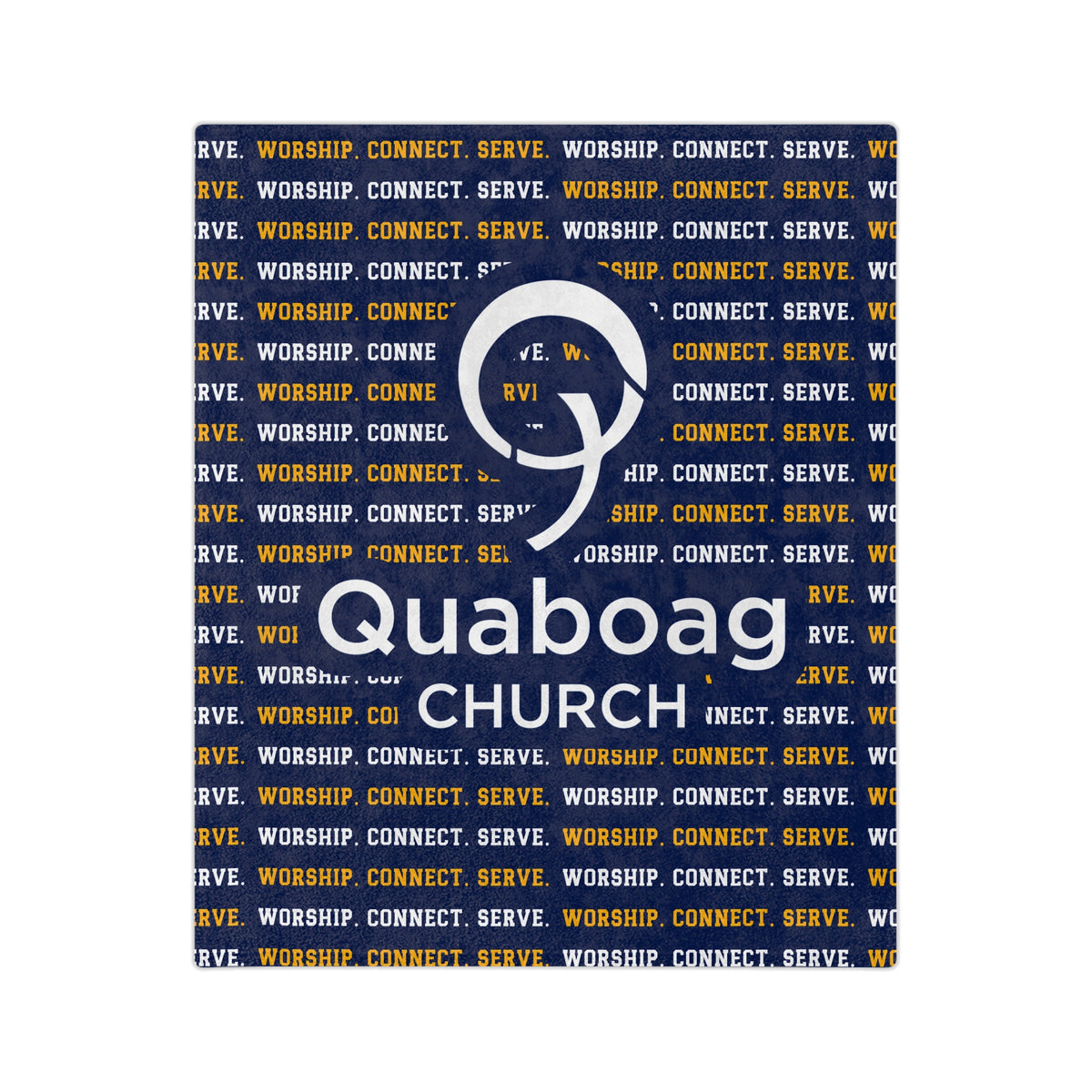 Quaboag Church Minky Plush Blanket - Version 1