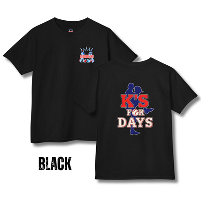 K's for Days Youth Baseball T-Shirt