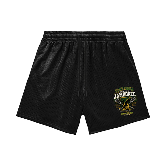 Adult TRYLAX Jamboree 2026 Black Mesh Shorts (with inner liner)