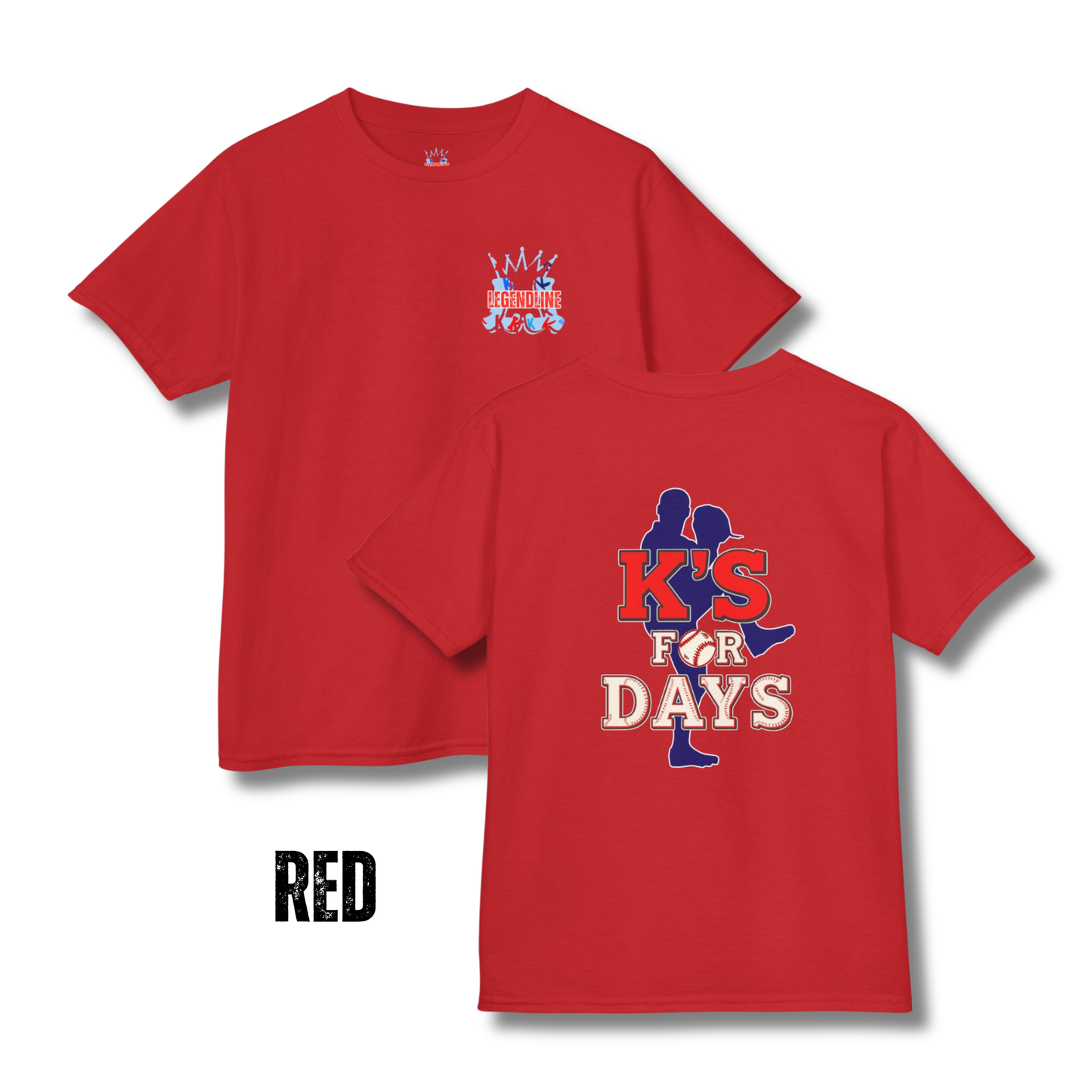 K's for Days Youth Baseball T-Shirt