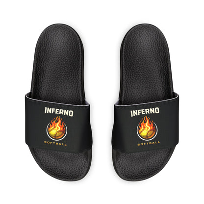 Women's Brimfield Inferno Softball Deco Brand Slides - Personalized