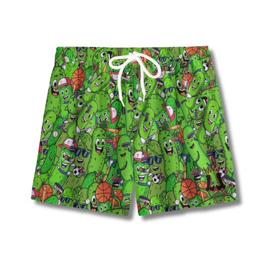 Youth Pickle & Sports Lovers Mesh Shorts