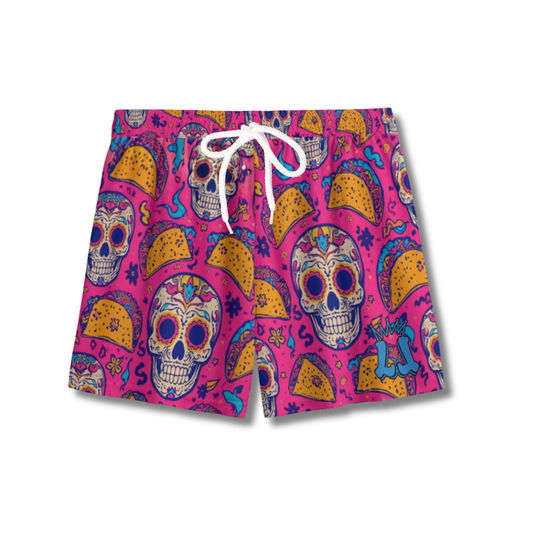 Youth Día de Los Muertos Celebration Shorts