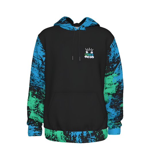 Unisex Fleece Basketball Hoodie, Dripping in Buckets