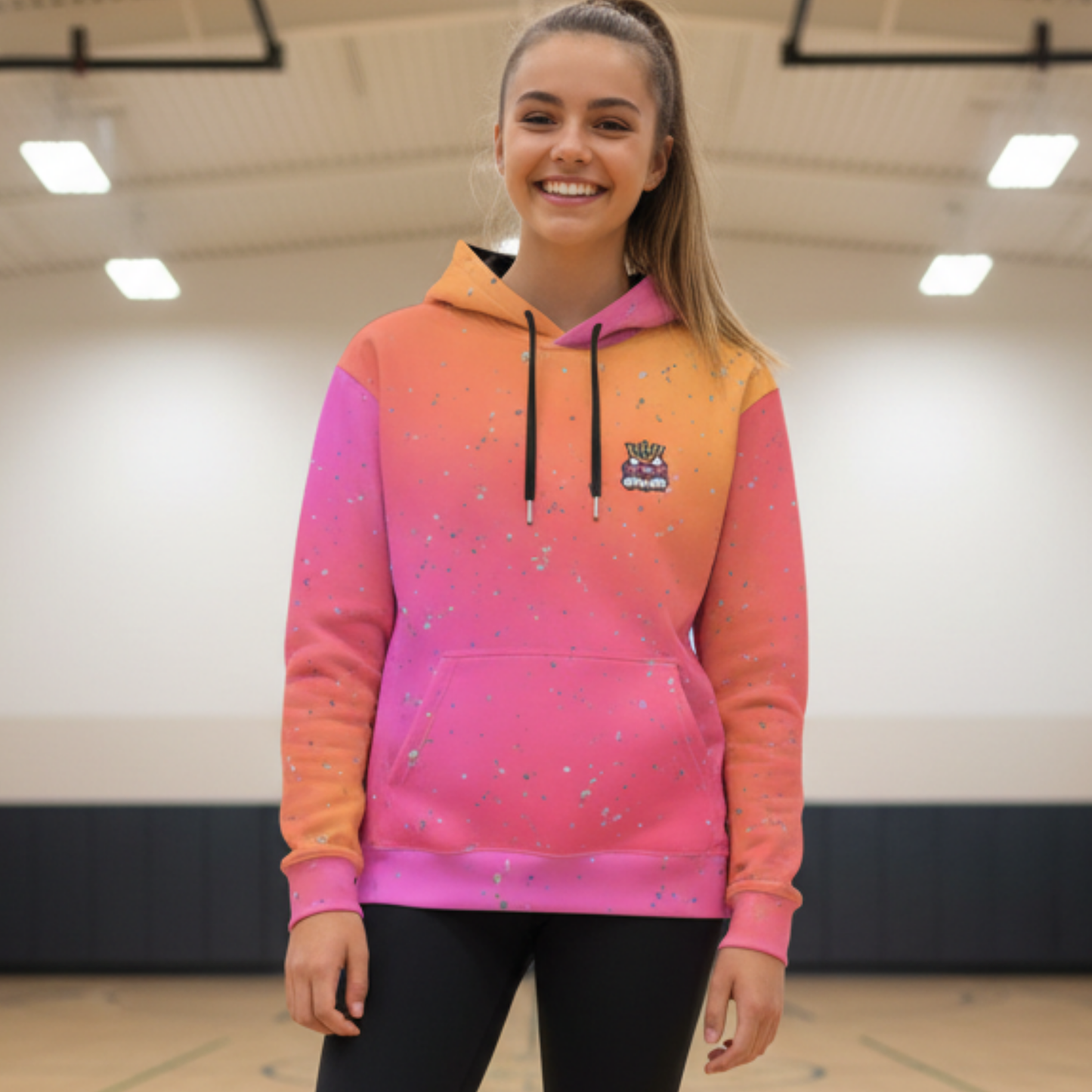 Adult Fleece Line Hoodie, All Over Print More Than Just A Girl