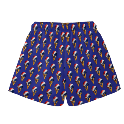 Toddler Mesh Shorts, Patriotic Golf Shorts for Kids