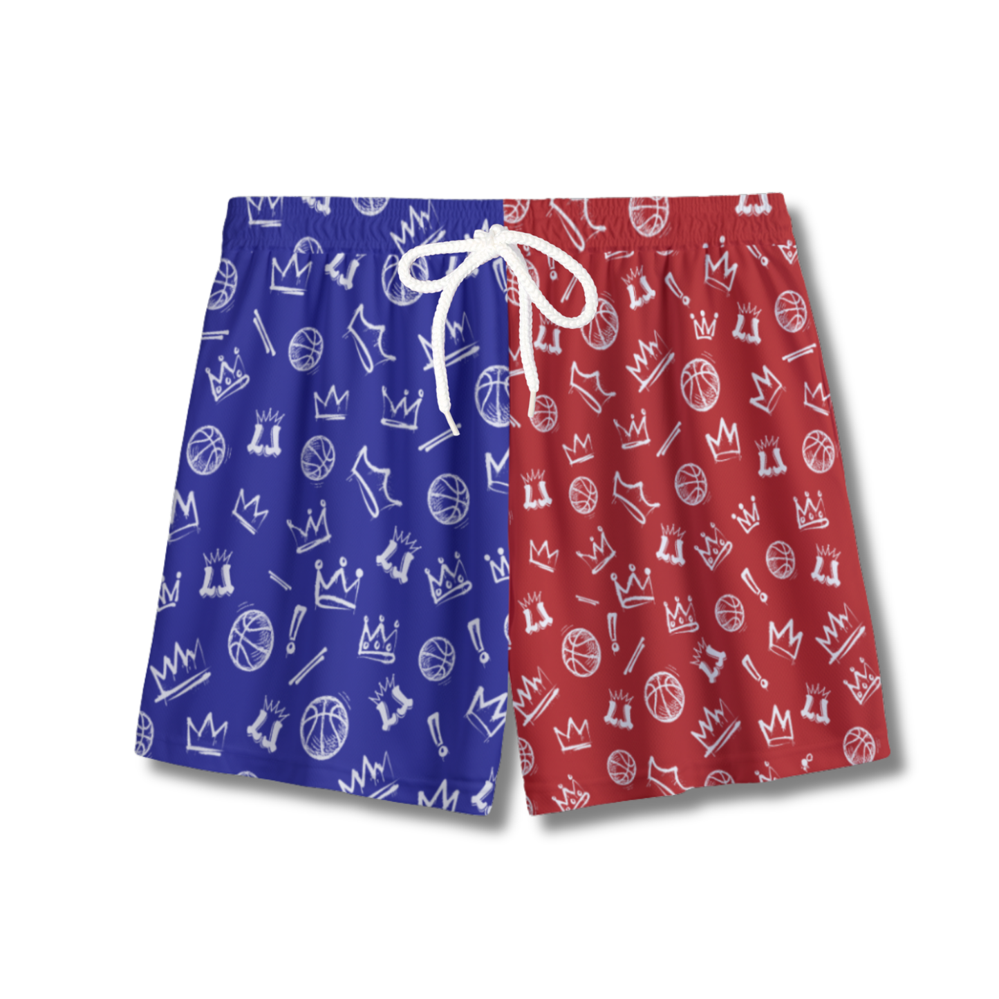 Youth Basketball Crowns & Kings America Mesh Shorts