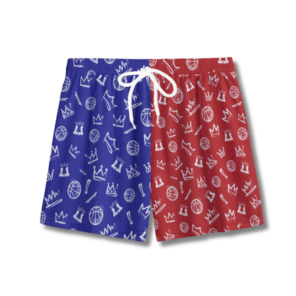 Youth Basketball Crowns & Kings America Mesh Shorts