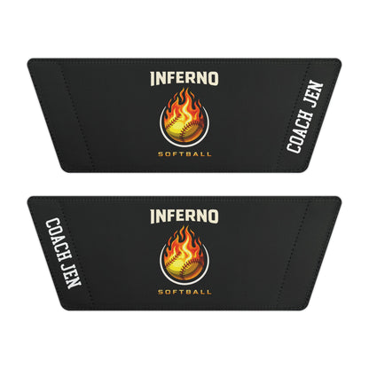 Women's Brimfield Inferno Softball Deco Brand Slides - Personalized