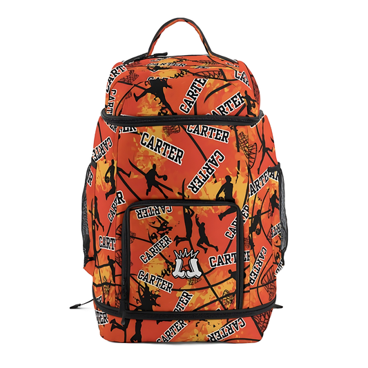 Personalized Basketball Bag, Custom Name Sports Backpack