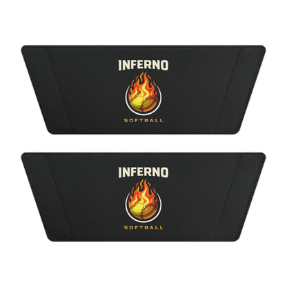 Youth Brimfield Inferno Softball Removable Strap Slides - Not Personalized