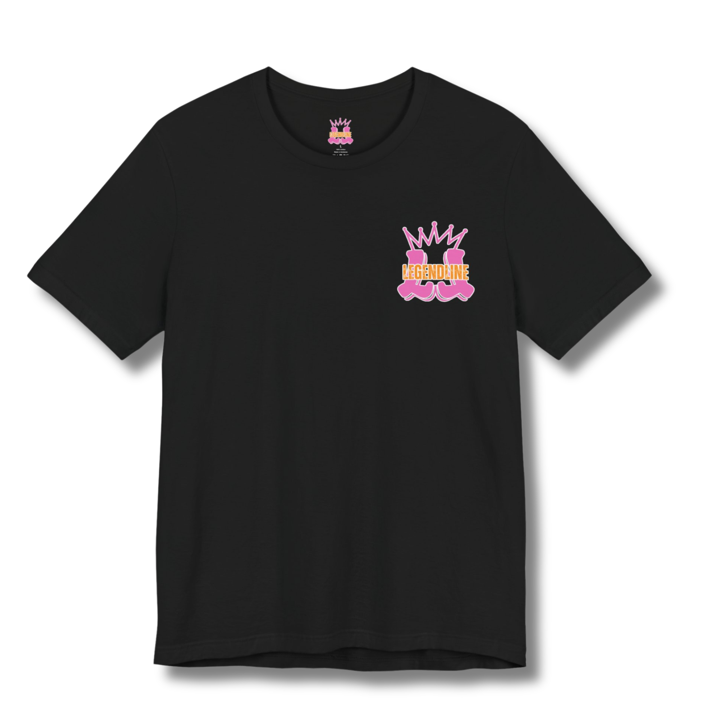 Adult Neon "There's No Place Like Home" Baseball T-Shirt
