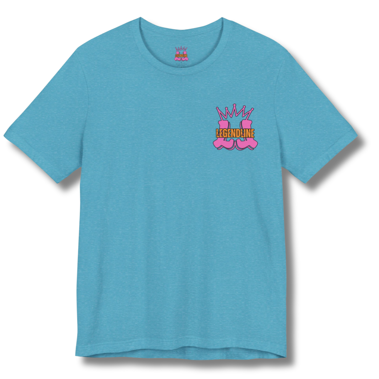 Adult Neon "There's No Place Like Home" Baseball T-Shirt