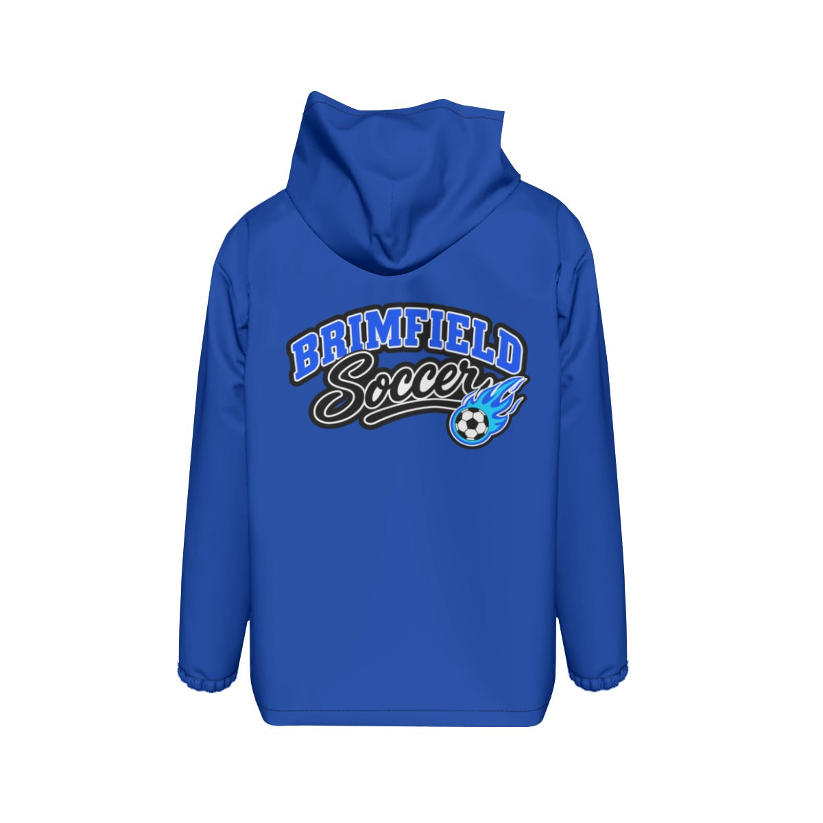 Youth Brimfield Soccer Blue Rainjacket