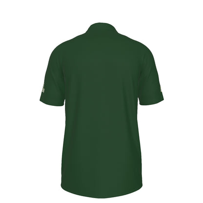Men's Sturbridge Little League UV Protection Polo - Coach's Green Edition (Personalized)