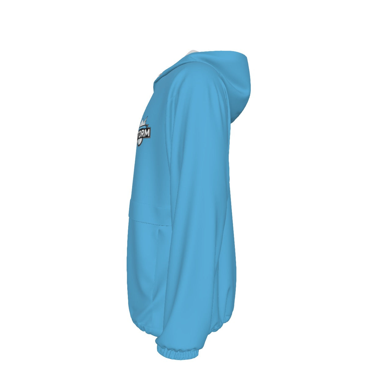 Adult Unisex 1/2 Zip Storm Pullover Windbreaker - Blue Edition (Not Personalized)