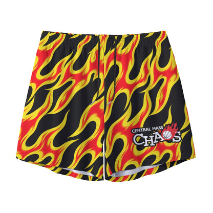 Teen/Adult Central Ma Chaos Flame Mesh Shorts (no inner liner)