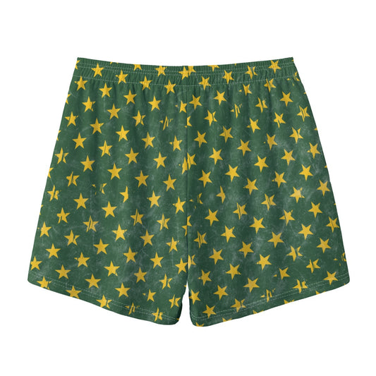 Adult Sturbridge Little League Baseball Shorts - Flag, Vintage Yellow Edition (no inner liner)