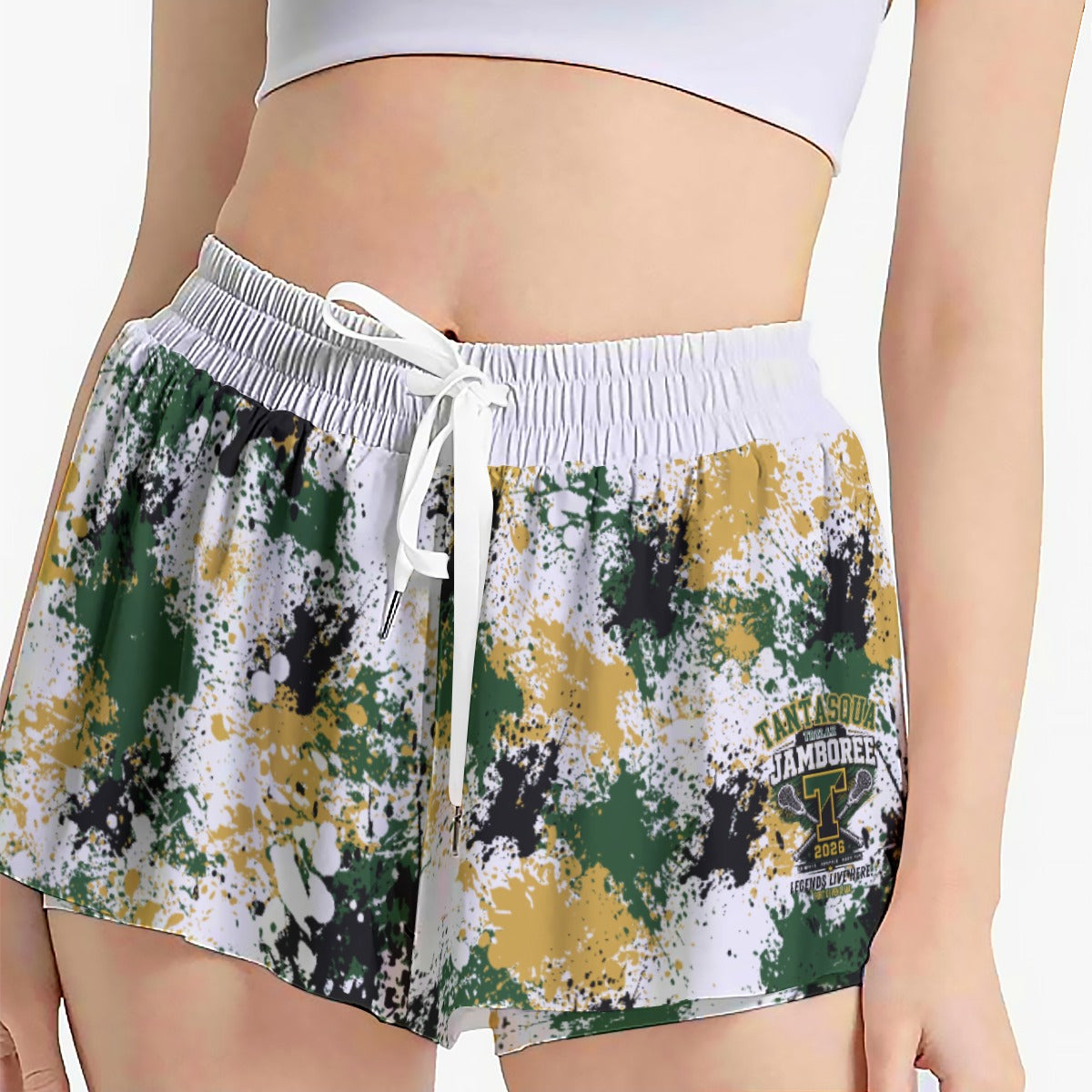 Women's TRYLax Paint Splatter Jamboree 2026 Butterfly Shorts